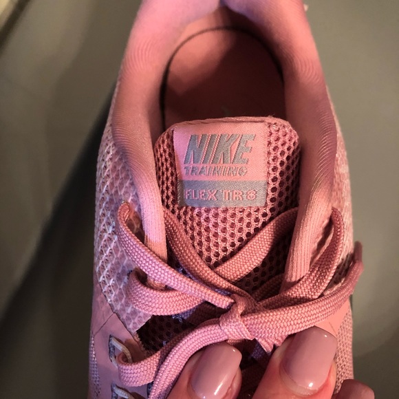 Nike Flex TR8 pink white and silver - Picture 4 of 4